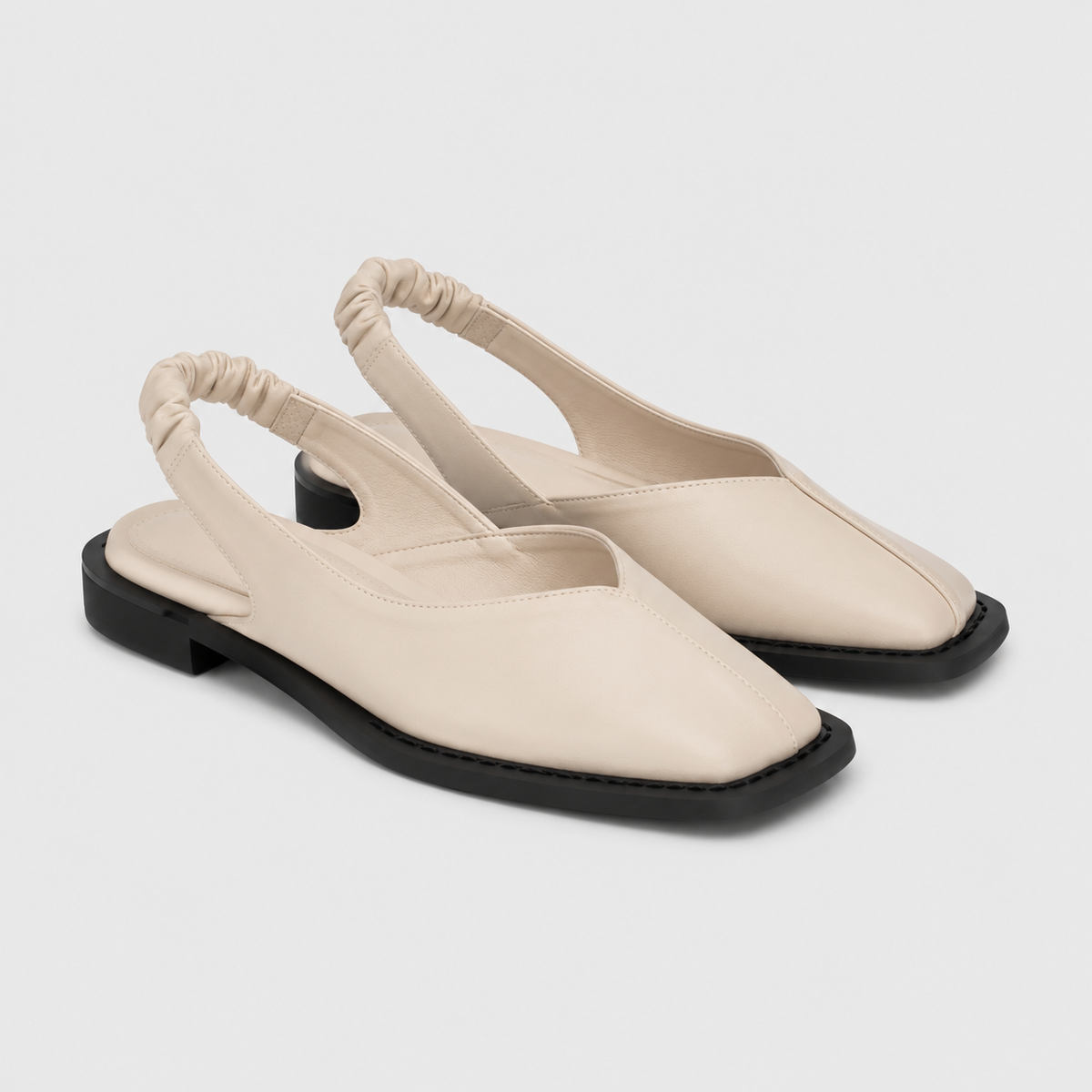 Allegra Square-Toe Mule