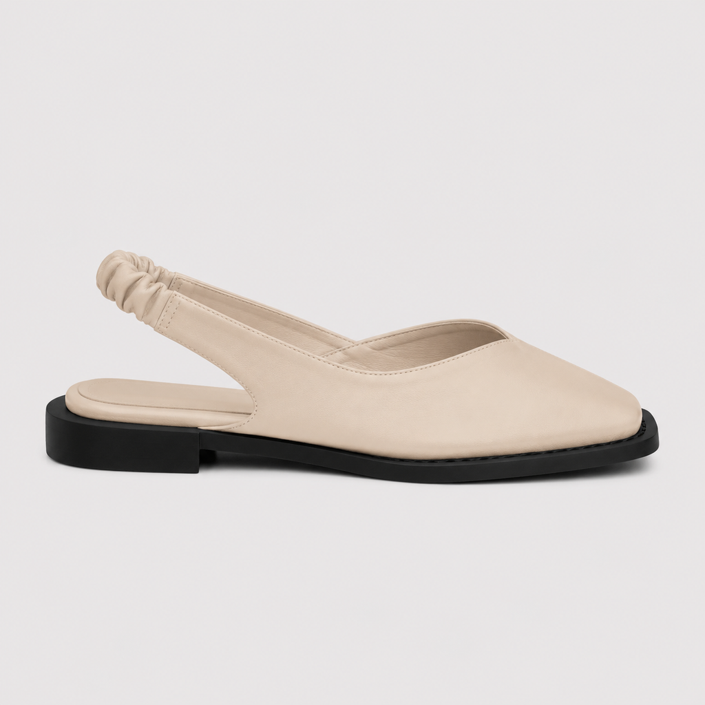 Allegra Square-Toe Mule