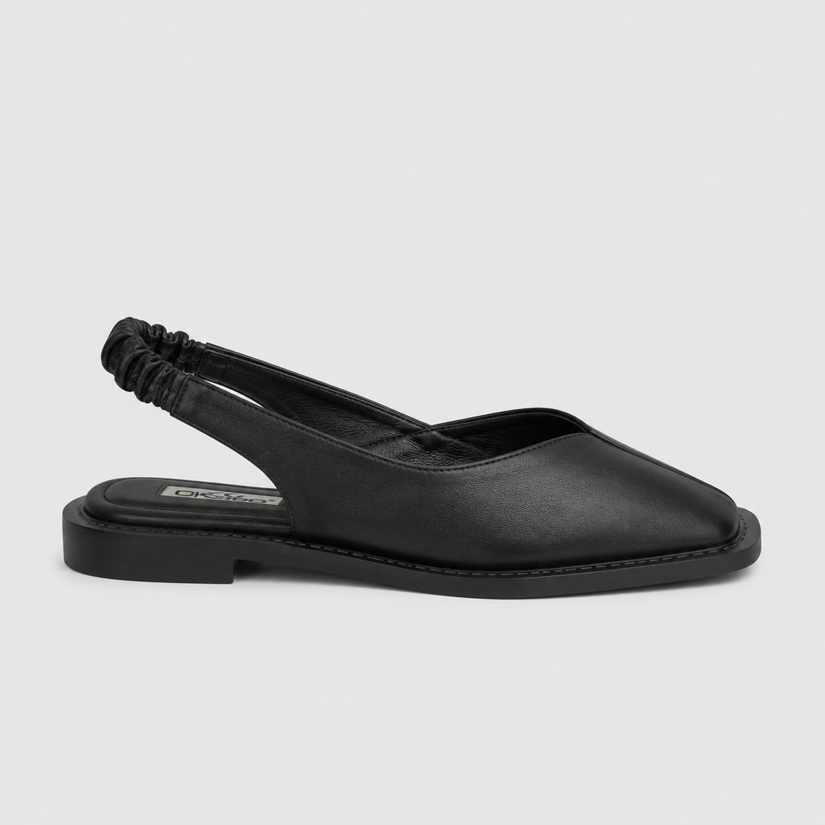 Allegra Square-Toe Mule
