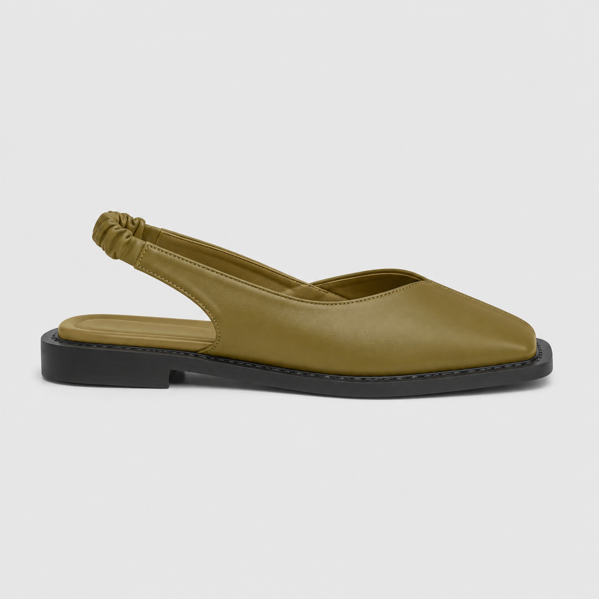 Allegra Square-Toe Mule