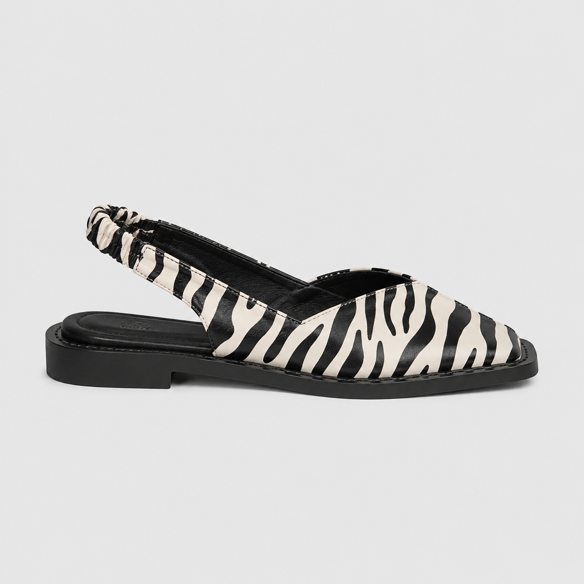 Allegra Square-Toe Mule