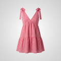 Angel Girl Gingham Mini Dress