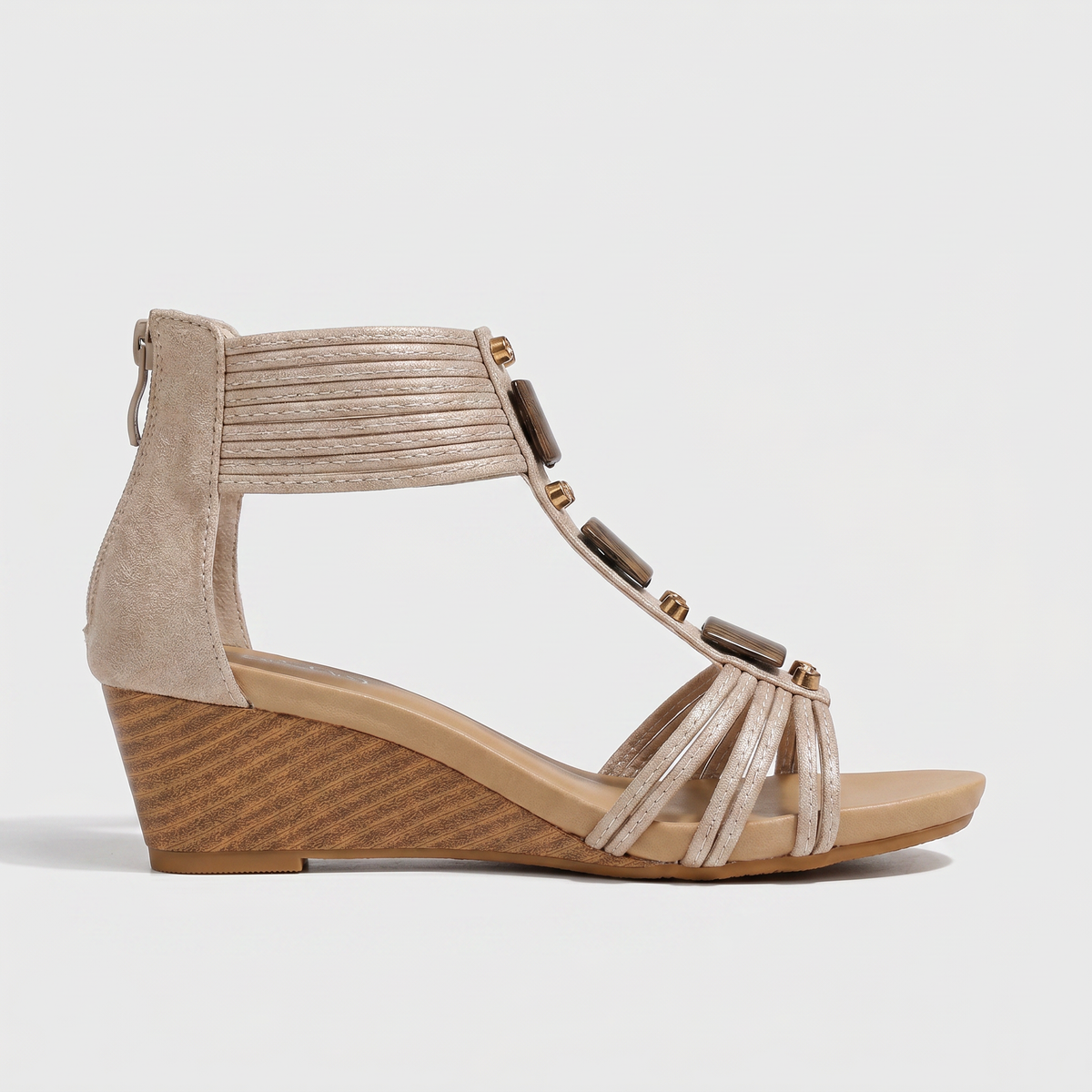 Celestia Boho Wedge Sandals
