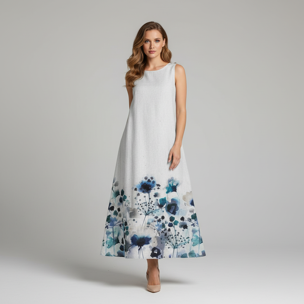 Camille Floral Midi Dress
