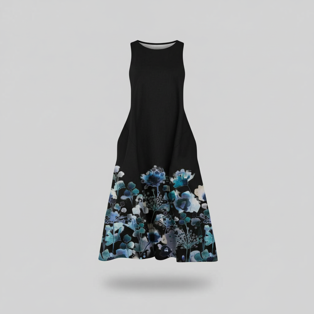 Camille Floral Midi Dress