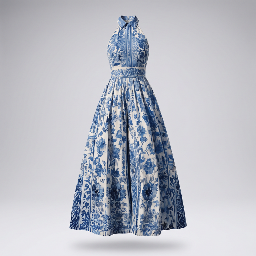 Charlotte Porcelain Dress