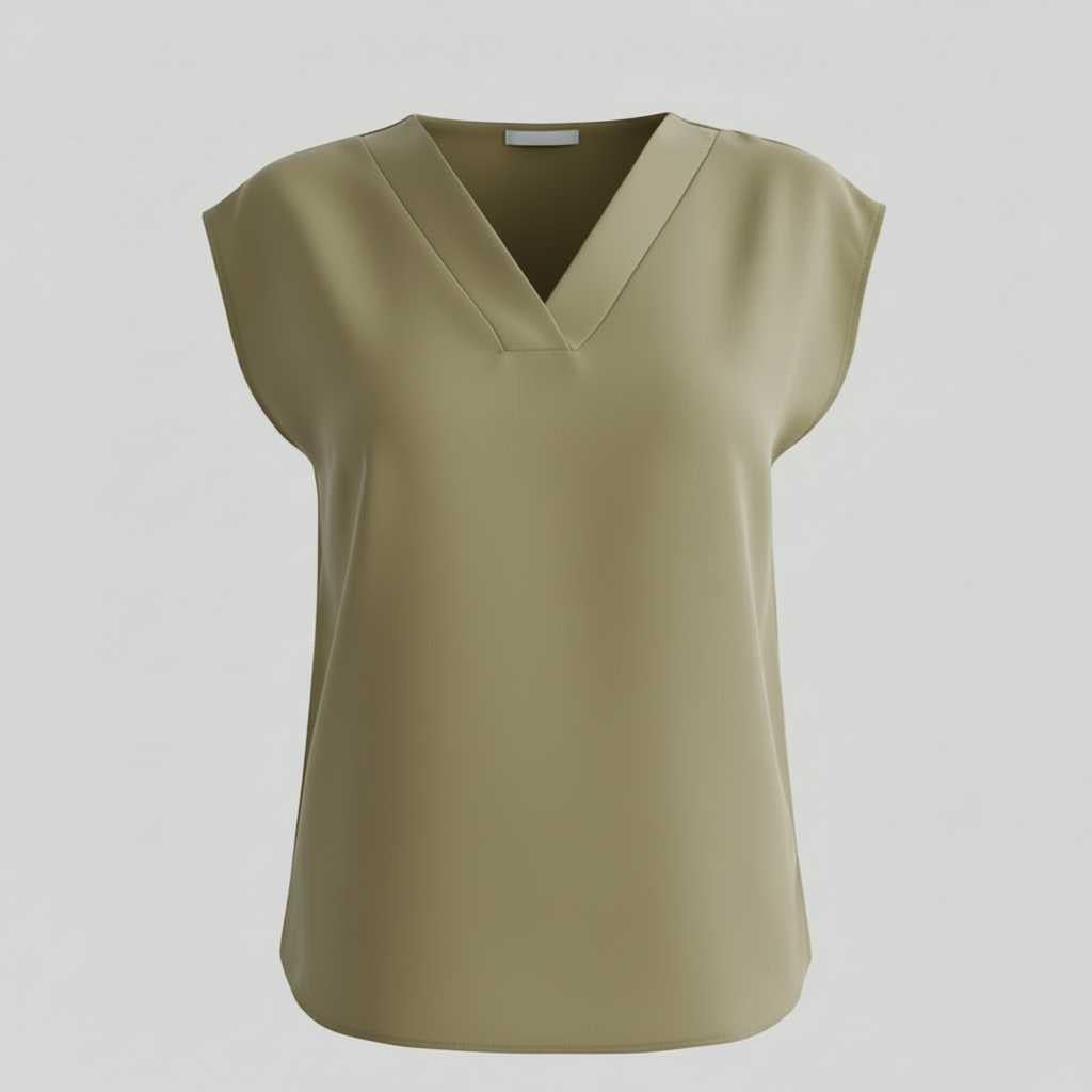 Corinne V Neck Blouse