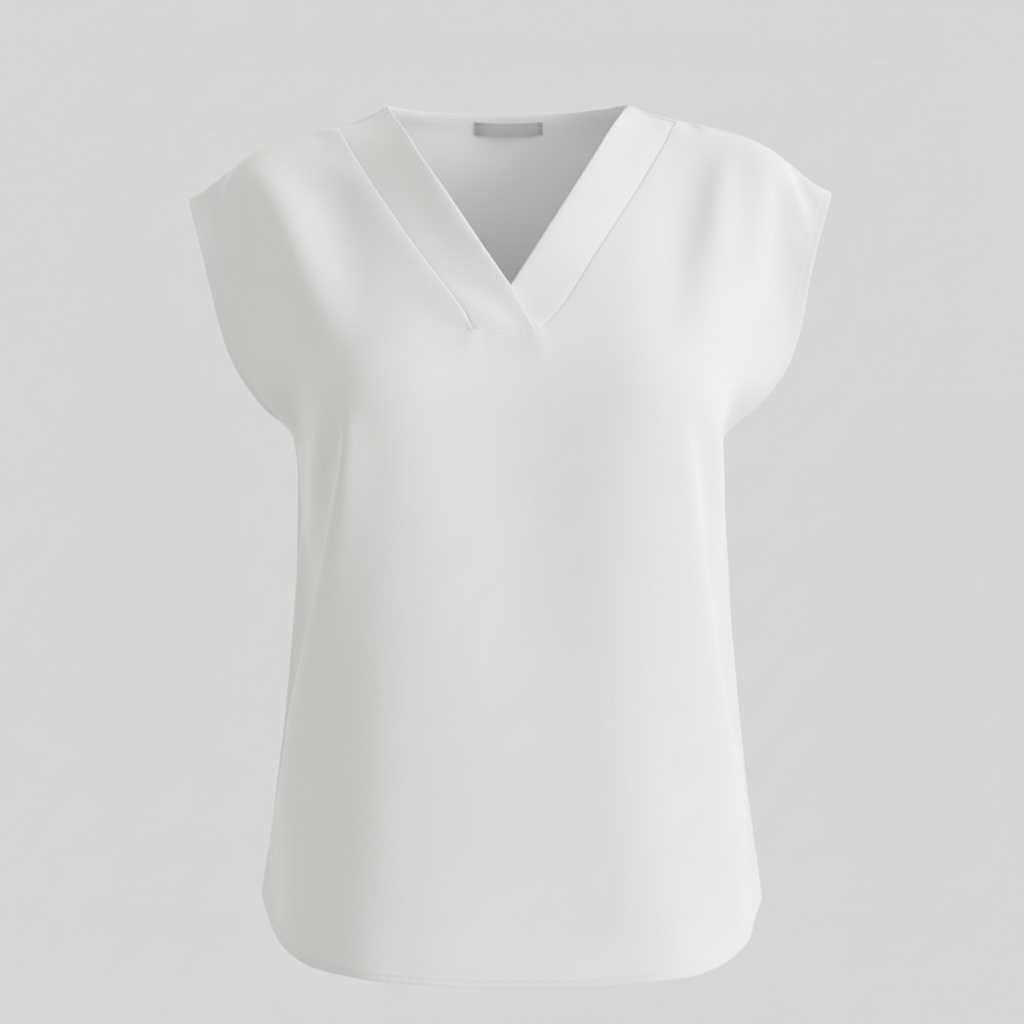 Corinne V Neck Blouse