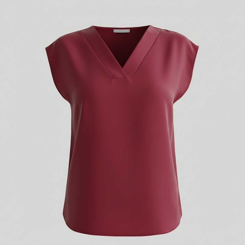 Corinne V Neck Blouse