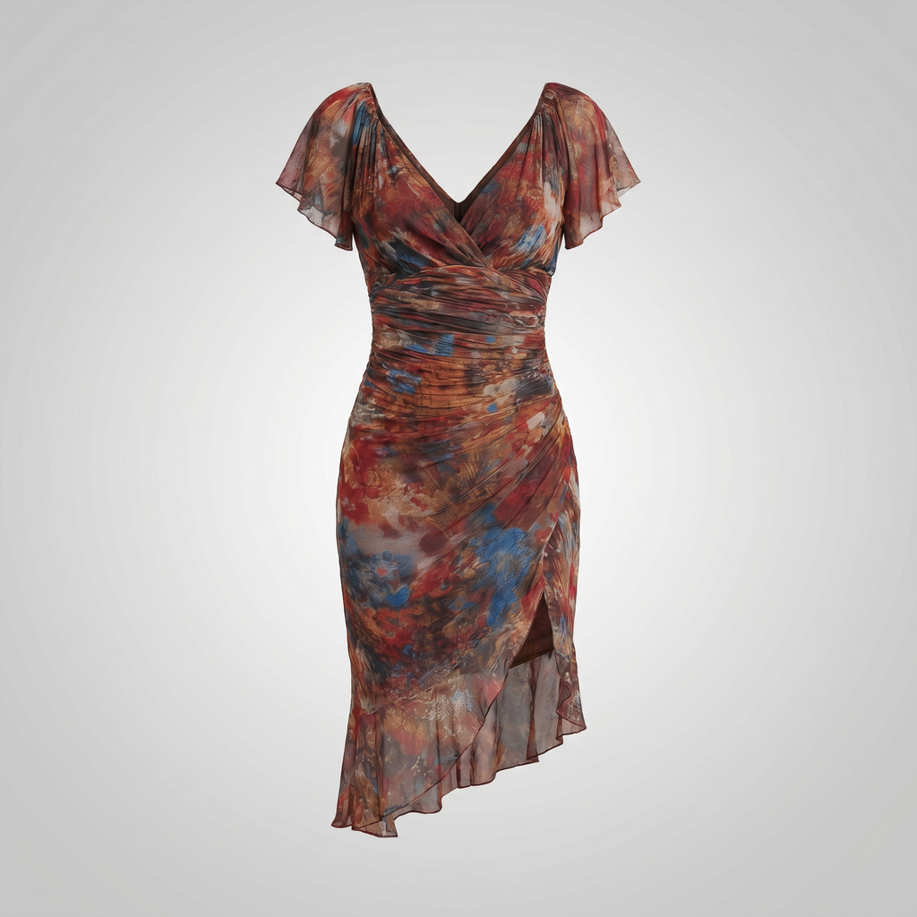 Harper Boho Midi Dress