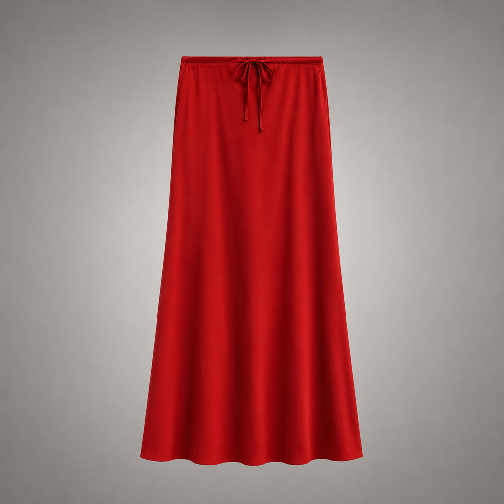 Rosalie Satin Maxi Skirt